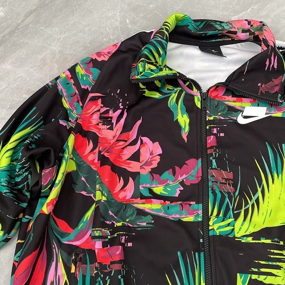 *Rare* Men’s Nike NSW Palm Tree All Over Print Track Jacket Miami Nights Large - Picture 2 of 16